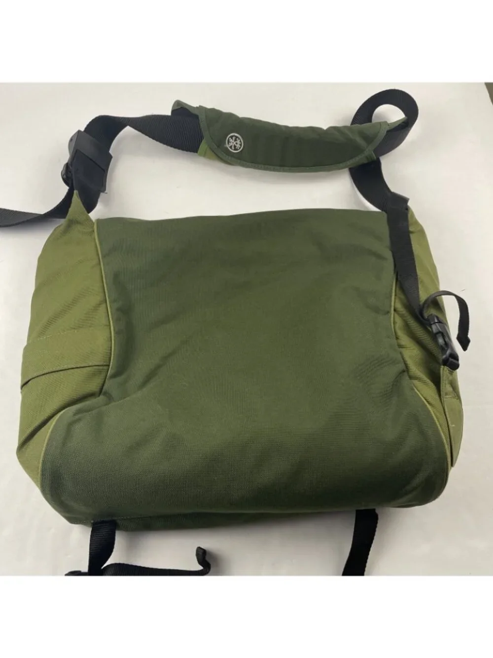 Crumpler Messenger Bag The Horseman Laptop Padded School Travel Green Canvas